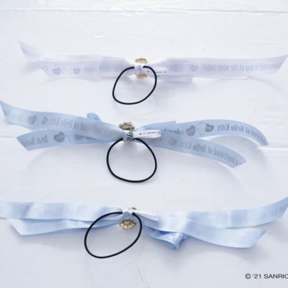 RoseMarie Seoir x Sanrio Tuxedo Sam princess bijou ribbon hair tie - Picture 8 of 8